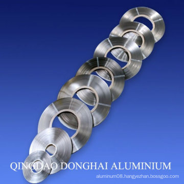 Plain aluminium cable foil